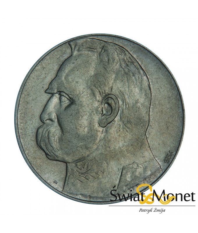10 zł Józef Piłsudski Strzelecki 1934