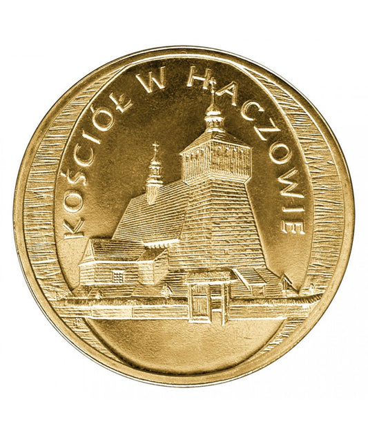 2 zł Kościół w Haczowie 2006