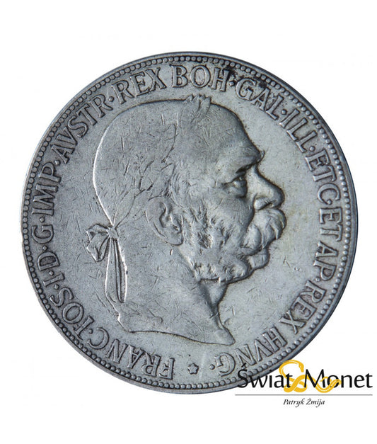 5 koron 1907 Franiciszek Józef Austria