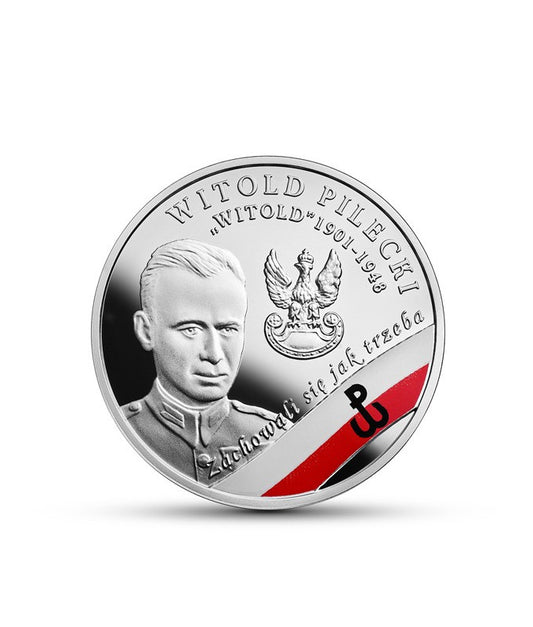 Moneta kolekcjonerska 10 zł Witold Pilecki ps. „Witold”