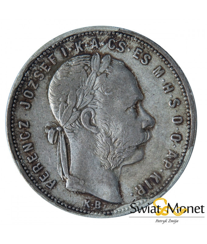 Węgry 1 forint 1881 Franiciszek Józef