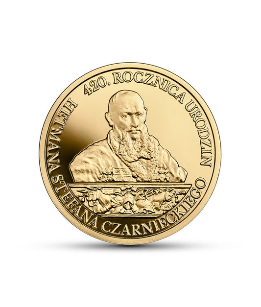 Złota moneta 200 zł Stefan Czarniecki